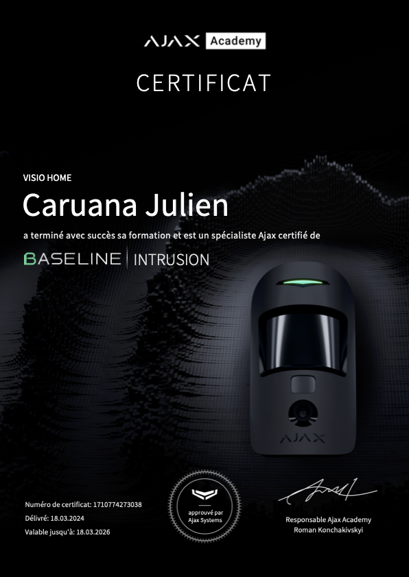 Certificat 1