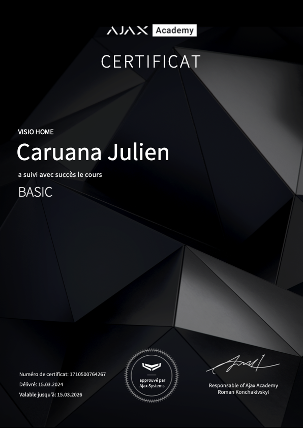 Certificat 2