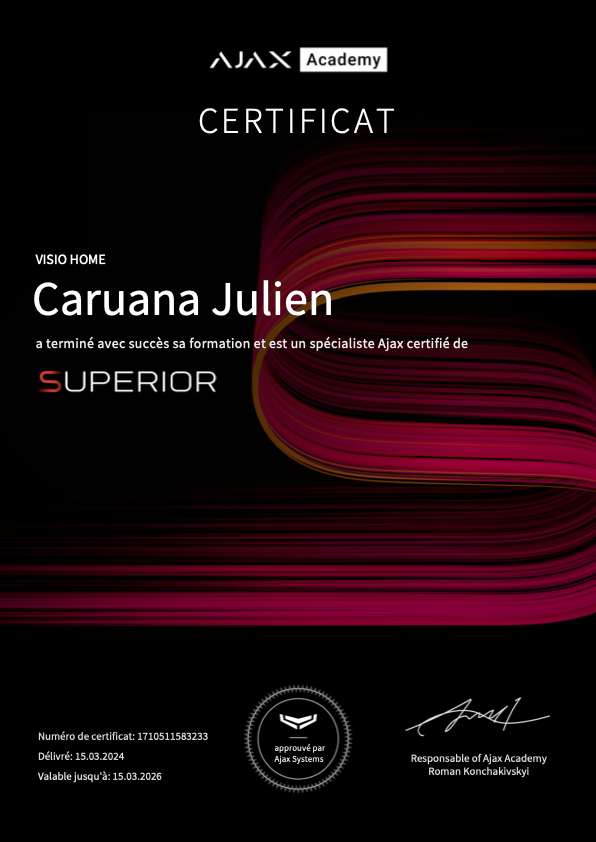 Certificat 6